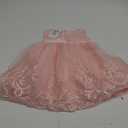 CMMCHAAH 0-6T Baby Girls Pageant Lace Embroidery Dresses Toddler Party Bowknot Tutu Gown Dress with Headwear (18-24 Months)