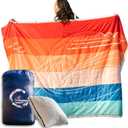 Gruff Ultimate 5-in-1 Outdoor Camping Blanket & Pillow  Waterproof Quilt and Travel Blanket 2 x 1.3 m  Compact, Durable, and Versatile for Outdoor use, Hiking, and Adventures