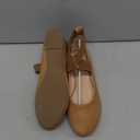 FEVERSOLE Women's Fashion Elastic Ankle Strap Shoes Round Toe Ballet Flat
39