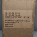 Tommy Bahama Wonder Wheeler Deluxe Folding Beach Cart, Portable Caddy for Towels and Beach Accessories, Stores 48-Quart Cooler & 4 Chairs, Blue