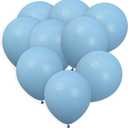 3 x Light Blue Balloons 50 Pack, 12 Inch Latex Baby Blue Balloons, Balloon Pack For Birthdays, Weddings, Baby Showers, Holidays