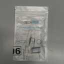 TechMatte Female USB C to Male Lightning Adapter 2 Pack 2.2A Charging Data Transfer, Compatible with iPhone 14, 13, 12, 11 Xs iPad iPod AirPods, Not for Audio Headphones/OTG Firewire Anti-Lost, Grey