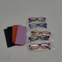 Reading Glasses for Women Men- Blue Light Blocking Spring Hinge Computer Readers Anti Glare UV Eyeglasses +2.00