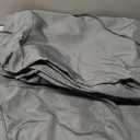 5 Pcs Rattant Sofa Cushion Covers 4x Seat Covers, 3 x Long Back Covers 2x Short Back Covers Grey
