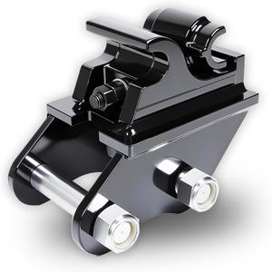 Mechanical Quick Hitch Coupler for Mini Excavators Up to3 Ton  Universal Quick Change Mini Excavators Attachment Connector Compatible with Typhon & Other Small Diggers  Includes 2 Link Pins