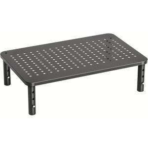 HUANUO Monitor Stand, Monitor Stand Riser 3 Height Adjustable, Monitor Riser with Airflow Vents, Laptop Stand for Desk, Laptop Riser, Desk Organizer for Monitor, 15.6" Laptop, PC, Printer (Black) HUANUO Monitor Stand, Monitor Stand Riser 3 Height Adjustable, Monitor Riser with Airflow Vents, Laptop Stand for Desk, Laptop Riser, Desk Organizer for Monitor, 15.6" Laptop, PC, Printer (Black)