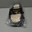 Women Cozy Faux Curly Fur House Memory foam Slippers Ladies Fuzzy Closed Back Indoor Bedroom Shoes (Blue)