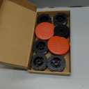 YWTESCH 10 Pack AF-100 Replacement Spool Line for Black+Decker - 0.065" Weed Eater String Trimmer Line Spool, 30ft Autofeed Weed Wacker Spool Refill for Black+Decker(8 Spool,2 Cap,2 Spring)