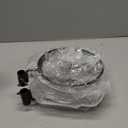 Deck Bird Feeders Platform Bird Feeder Deck Mount Bird Bath Spa for Dual Use Deck Flower Stand Flower Pot Great for Attracting Birds Detachable and Adjustable Heavy Duty Sturdy Steel,Bronze