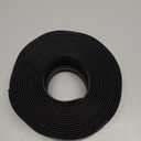 Stair Edge Protector 24 Ft - Black Rubber Edge Trim for Steps - Stair Nose Molding - Rubber Nose Trim - Fit for Indoor and Outdoor - Non Slip and Waterproof