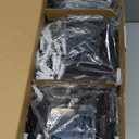 Dynaming 12 Pack Solar Flame Post Cap Lights Outdoor, Solar Powered Fence Post Light, Flickering Flame LED Lantern Lamps for Garden Deck Patio, Only Fit 4x4 Wooden Posts (True Size 3.5"x3.5")