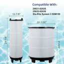 Pool Filter Cartridge Replacement for 170147 S8M150 Sta-Rite System 3 25022-0203s-25021-0202s, 450sq.ft