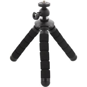 TNB Flexible Mini Tripod 3-in-1, Black Compact Camera and Smartphone Stand