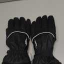 rivmount Winter Gloves with Waterproof/Touchscreen/Warm, Thermal Snow Glove for Cold Weather Running, Ski, Cycling, Women Men (Medium, Peat Black)