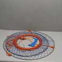 Palmyth Wire Grid Bottom Crab Nets Two Ring Crab Kit with Harness and Bait Clip 24 X 20 X 12