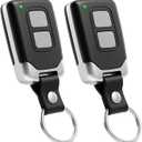 2 Replacement for liftmaster Chamberlain Sears Craftsman Garage Door Opener Remote Keychain 893MAX 893LM 891LM 371LM 373LM 971LM 973LM
