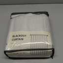 100% Blackout Shield Linen Blackout Curtains for Bedroom 96 Inches Long, Back Tab/Rod Pocket Living Room Drapes, Thermal Insulated Blackout Curtains 2 Panels Set, 50" W x 96" L, Beige