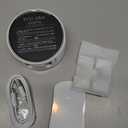 Toothbrush Holders Cleaner & Dryer for Bathroom - Mirror Wall Mounted [Rechargeable, Auto Sensor Open/Close Lid, LED Smart Screen] Adhesive Electric Tooth Brush Razor Holder with Cover for Home Travel