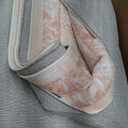 LIVEBOX Washable 9x12 Area Rug for Living Room, Soft Boho Pink Rug for Bedroom, Non-Slip Vintage Floral Rug, Ultra-Thin Non-Shedding Large Carpet for Dining Room, Nursery, Home Office, Light Pink