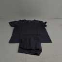 Dagacci Scrubs Medical Uniform Women and Man Scrubs Set Medical Scrubs Top and Pants, XS