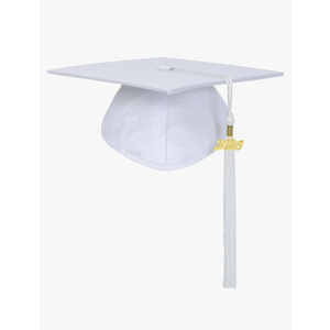 FtyFty Unisex Adult Matte Graduation Cap with Tassel Year Charm 2 Pack 2025