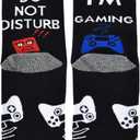 2 x Stocking Stuffers for Men Teen Boys Adults Christmas Gifts Birthday Gifts for Him Husband Boyfriend (One Size, Game Socks2)