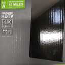 GE UltraPro Flat Panel HD Indoor Antenna Free Local HDTV 4K UltraHD Full 1080P H