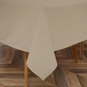 Majestic Giftware PVC Faux Leather Rectangle Tablecloths | (TCE36-54108) Coffee Waterproof & Spill Proof Dining Table Cover | Decorative Washable Tablecloth for Home, Kitchen, Party (54X108)