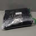 ATHMILE Women’s 2025 Fall Fleece Lined Plus Size Sweatpants Baggy Open Bottom Lounge Heated Pants Athletic Joggers Black XL