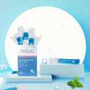 Travel Mouthwash Packets to Go, Alcohol Free, Mint Mouth Wash for Adults, Long-Lasting Freshness - 20 Individually Wrapped Mints & Breath Strips with Xylitol, Purse Mini Essentials