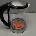 COSORI Speed-Boil Electric Tea Kettle, 1.7L Hot Water Kettle (BPA Free) 1500W Auto Shut-Off & Boil-Dry Protection, LED Indicator Inner Lid & Bottom, Transparent