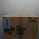Bounty Paper Towels Quick Size, White, 16 Family Rolls = 40 Regular Rolls (16 Rolls (107 Sheets each))
