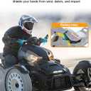 Handguards for Can Am Ryker, 2PCS Aluminum Hand Guard Handlebars Protectors Kits for Can Am Ryker 900, 600, Sport & Rally Edition All Models 2019-2024 Accessories (Replaces #219400998),Black
