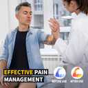 CAMBIVO 2 Pack Elbow Brace for Women and Men, Elbow Compression Sleeve for Tendonitis, Golf Elbow, Tennis Elbow, Arthritis, Bursitis, Weightlifting, and Basketball (Large, Grey)