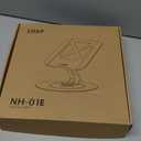 Laptop Stand for Desk with 360 Rotating Base, Ergonomic Protable Laptop Riser for Collaborative Work, Aluinum Computer Notebook Stand Holder for MacBook Air Pro, Dell, XPS, HP up to 17 Inches, Purple