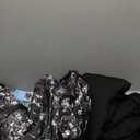 Mens Ski Jacket and Pants Set Ski Suit Winter Waterproof Windproof Hooded Snow Coat 2 Pieces Snowboarding Snowsuits (Medium, Black)