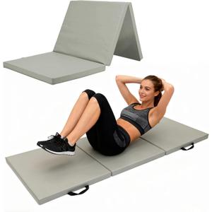 Foldable Yoga Mat, 2 Inches Extra Thick Non-Slip Design Fitness Mats