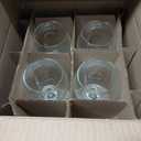 Libbey Classic Glasses Set of 4, Dishwasher Safe, Rounded Rim Stemmed Glasses, Perfect Glasses Gift Set for Weddings, 13.5 Ounce