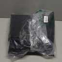 Sliding Garage Door Screen with Track Closure - Retractable Privacy Curtain Keep Annoying Animals Out Easy Install Heavy Duty Fiberglass Mesh Net for Opening Garage Patio (Black, 16 ft x 7 ft)