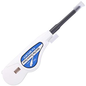 Fiber Optic Cleaner for MTP/MPO Connector, Over 500 Times Cleans,Fiber Endface Cleans & Optical Connector Cleans(White)