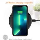 Battery Case for iPhone 13 Pro Max, 12000mAh Rechargeable Portable Charging Case with Wireless Charging Compatible for iPhone 13 Pro Max (6.7 inch) with CarPlay Battery Pack Charger Case (Black)