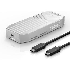 MAIWO 40Gbps M.2 NVMe SSD Enclosure with Cooling Fan Aluminum Shell Tool Free, Support 2280 B-Key B+M-Key PCIe NVMe SSD, Up to 8TB Capacity, Compatible with Thunderbolt3/4 USB4/3.0/2.0 (K1695F)