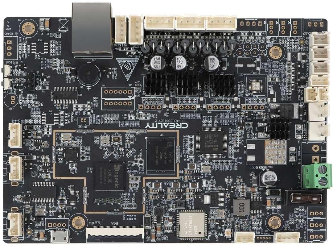 Original K1 Max Mainboard Silent Upgraded Motherboard with TMC2209 Driver Compatible with Creality K1 Max 3D Printer Replacement CR4CU220812S12 32bits TMC2209 X2000E