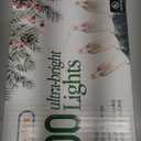 PREXTEX 100 Count Clear Christmas Lights - 20 ft Ultra Bright String Lights with Green Wire for Indoor and Outdoor Use, Christmas Trees, Holidays, Patios and Garden