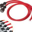 Double Power Resistance Cord - 2 Cords for Extra Resistance - Compatible with Select AeroPilates reformers  40% Extra Tension, Easy Installation, Durable Build