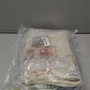 8 Pcs Christmas Shower Curtain Set Xmas Santa Bathroom Decoration Christmas Tree Hand Towels Snowman Toilet Lid Cover Bathroom Rugs Xmas Shower Curtain with Hooks (Vintage Style)