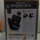 Evenflo Gold Revolve360 Slim 2-in-1 Rotational Car Seat with SensorSafe (Obsidian Black)
