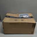 3 Tier Utility Rolling Cart with Handle, Multifunctional Storage Organizer Rolling Carts with Wheels for Bathroom Office Living Room (White)