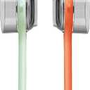 2Pcs Multifunctional peeler with storage box, Vegetable peelers for kitchen, Stainless steel double sided storage peeler for kitchen use, Fruit peeler, Safe and efficient peeling