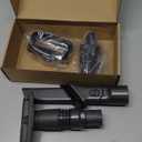 Upgraded Removable twoinone Tool Brush for DShaped Vacuum Replacement Parts Compatible with Shark Pet Cordless Stick IX141 IZ462H IZ483H IZ363HT IZ361H IZ163H IZ362H Crevice Tool Brush Attachments